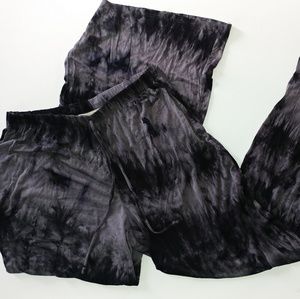 Tie dye flowy pants